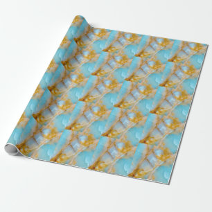 Marmorstruktur, buntes Onyx-Interieur. Geschenkpapier