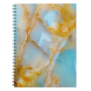 Marmorstruktur, buntes Onyx-Interieur. Notizblock