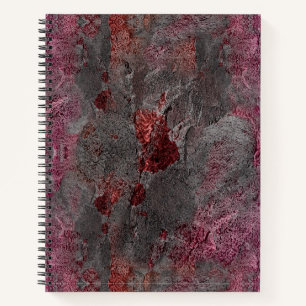 Marmorstruktur Notizbuch