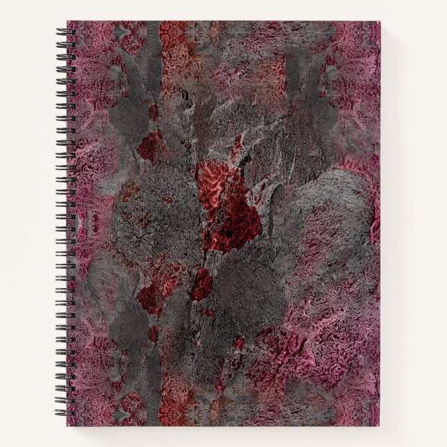 Marmorstruktur Notizbuch (Vorderseite)