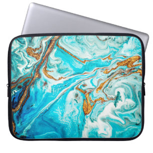 Marmorstruktur. Osttechnik. Zeitgenössische Versio Laptopschutzhülle