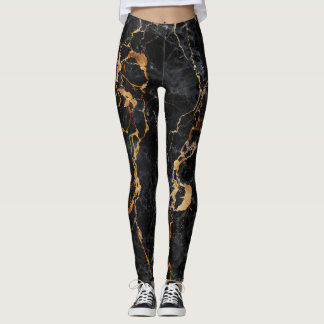 Marmortextur: Elegante Steinfläche. Leggings