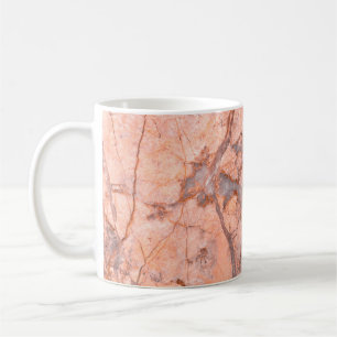 Marmortextur, weißes Muster Kaffeetasse