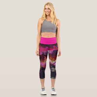 Marmorträume von JPs Künstlerischem Material Capri Leggings