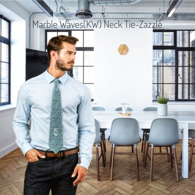 Marmorwellen Krawatte (Von Creator hochgeladen)