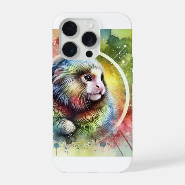 Marmosa in Serenity 170724AREF155 - Watercolor iPhone Hülle (Rückseite)