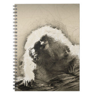 Marmoset Fine Art Sketch von Tiny Monkey Notizblock