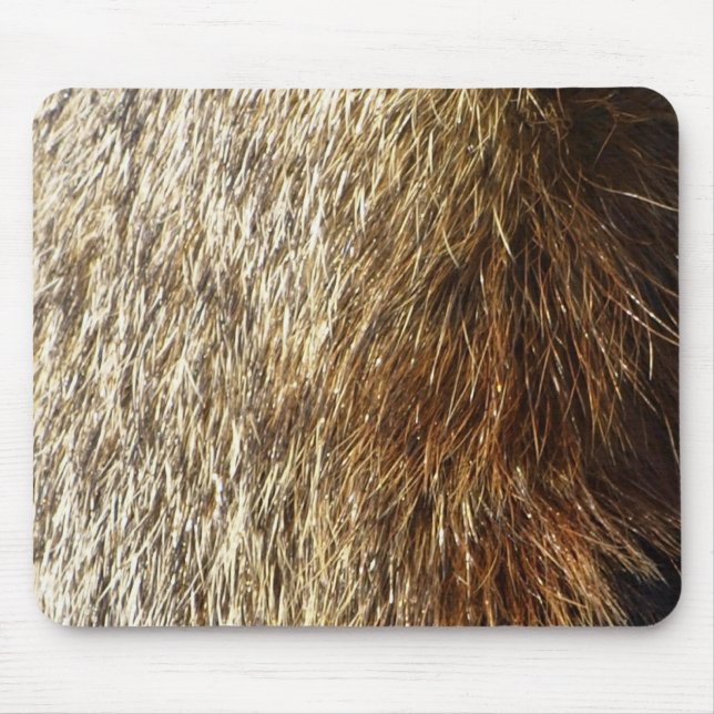 Marmot Fur Mousepad (Vorne)