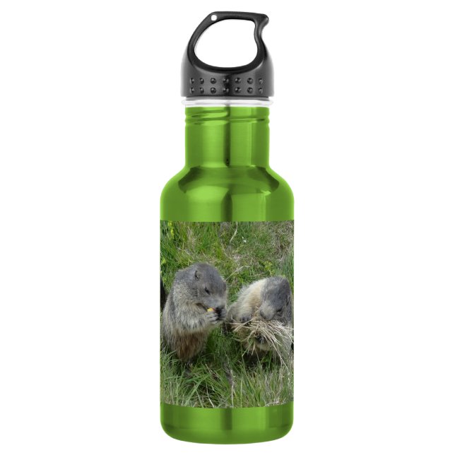 Marmots Edelstahlflasche (Vorderseite)