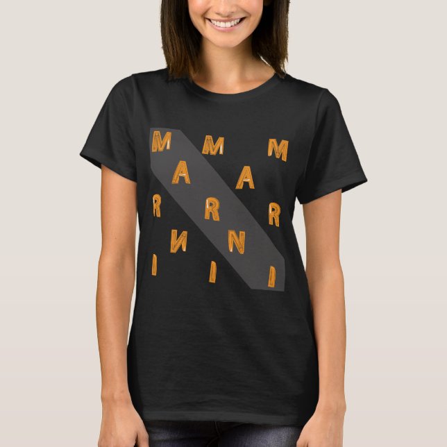 Marni Sign T - Shirt (Vorderseite)