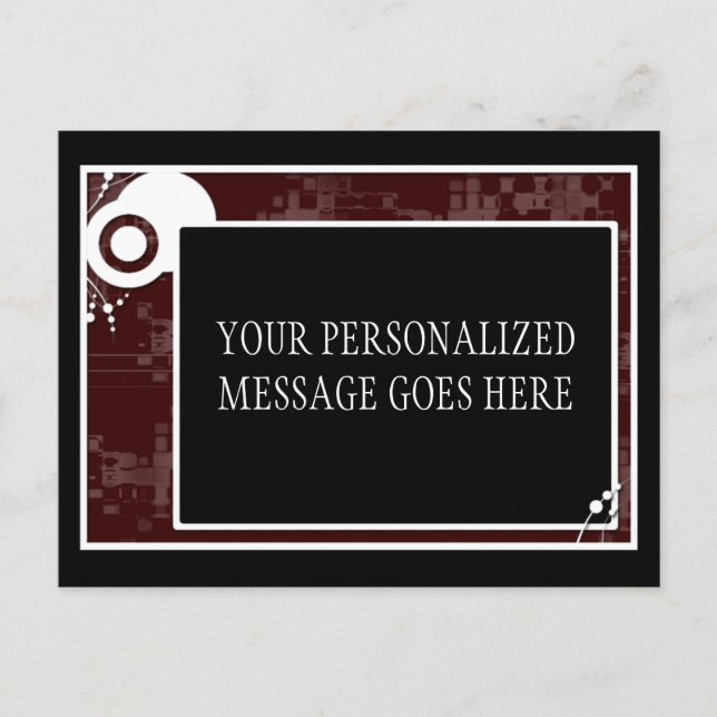 Maroblocksystem Postkarte (Vorderseite)