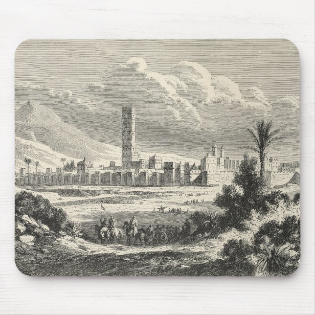 Marocco: Afrika, 1860s Mousepad (Vorne)