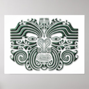 Maroi tattoo-stone poster