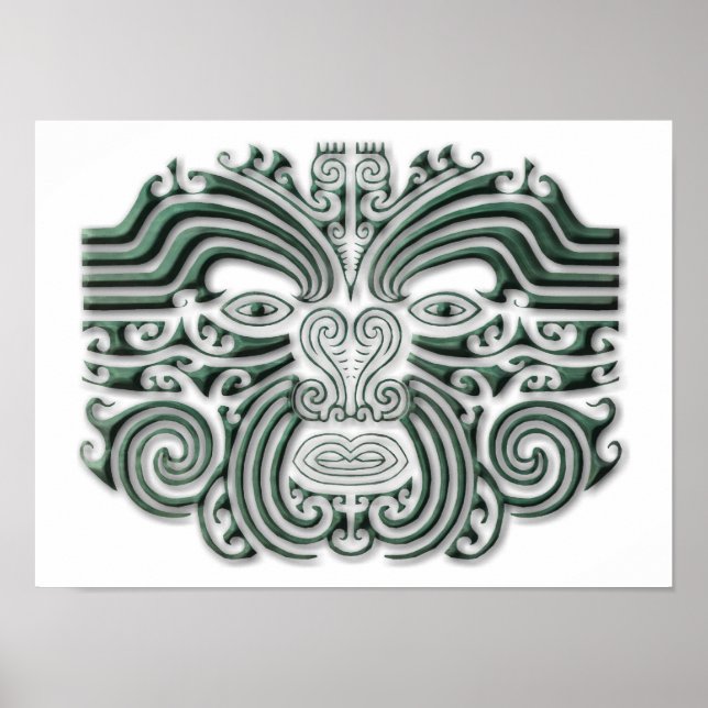 Maroi tattoo-stone poster (Vorne)