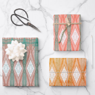 marokkanisch inspiriert Set für Flachpapier Geschenkpapier Set