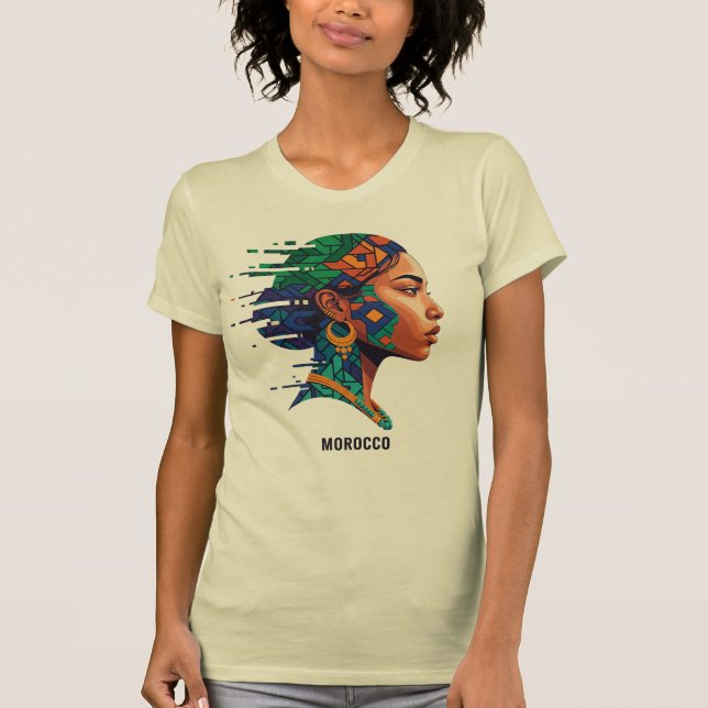Marokkanisch_Majestät_Modern_Spirit T-Shirt (Vorderseite)