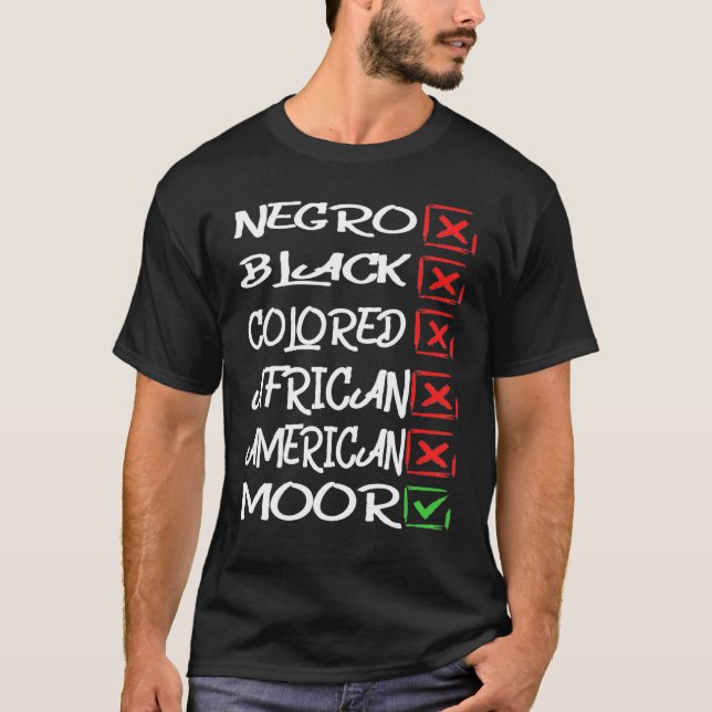 Marokkanisch-maurisch T-Shirt (Vorderseite)
