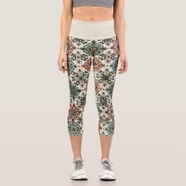 Marokkanisch-Melody Capri Leggings