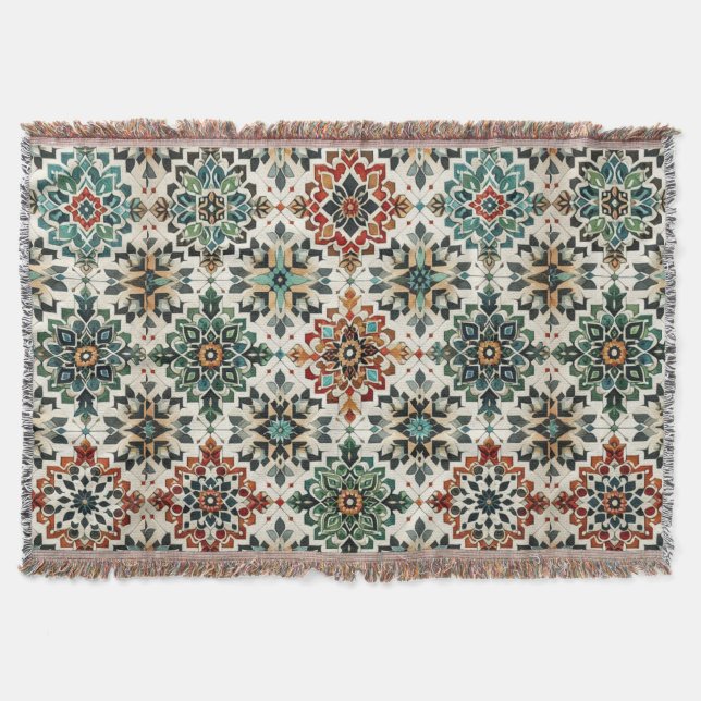 Marokkanisch-Melody Decke (Vorderseite)