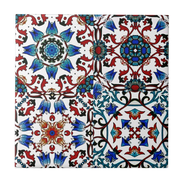 Marokkanisch, mosaik, türkisch, fliese (Vorderseite)
