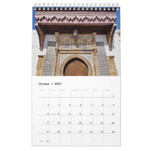Marokkanische Architektur Kalender