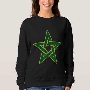 Marokkanische Flagge Marokkos marokkanische Fußbal Sweatshirt
