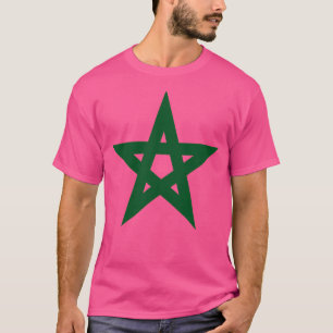 Marokkanische Flagge T-Shirt