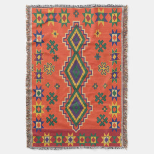 Marokkanische Harmonie in Orange Decke