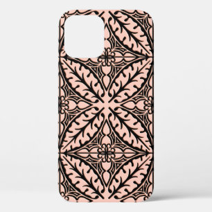 marokkanische Kacheln - rosa und schwarz Case-Mate iPhone Hülle