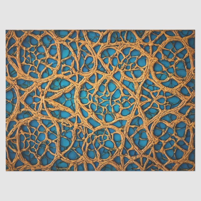 marokkanische Kunst Seidenpapier (Vorderseite)