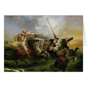 Marokkanische Reiter in Militäreinsatz, 1832