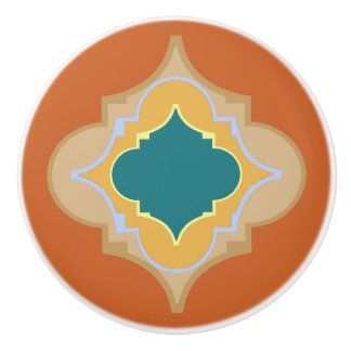 marokkanische Terrakottönen Keramikknauf