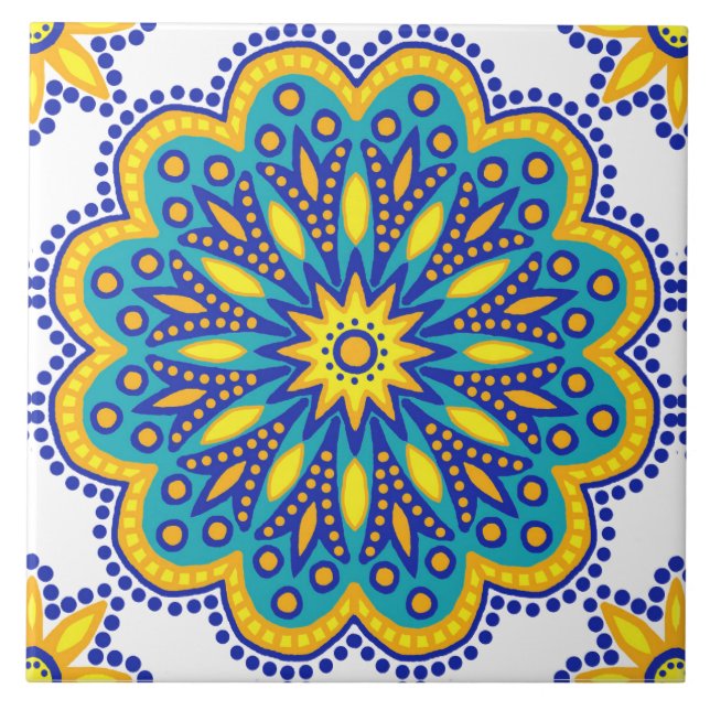 marokkanische Tile Fliese (Vorderseite)