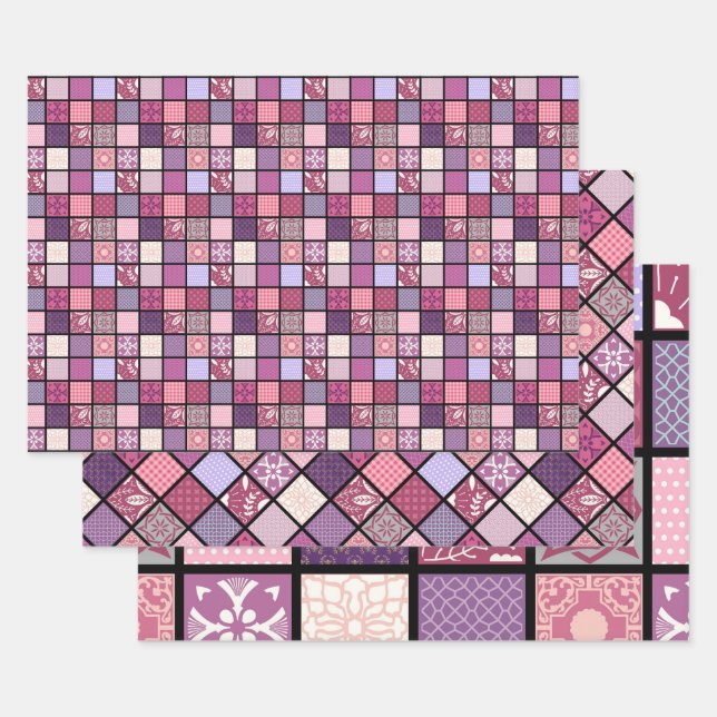 MAROKKANISCHE TILE GESCHENKPAPIER SET (Set)