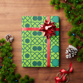 marokkanische Zellij Geschenkpapier