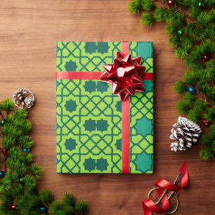 marokkanische Zellij Geschenkpapier
