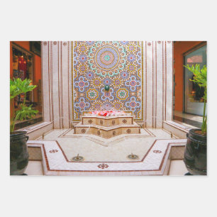 marokkanische Zellijs, Mosaikfliesen Geschenkpapier Set