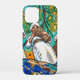 Marokkanischer Ahwash Amazigh-Folk-Art-Druck Case-Mate iPhone Hülle