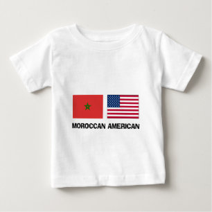 Marokkanischer Amerikaner Baby T-shirt