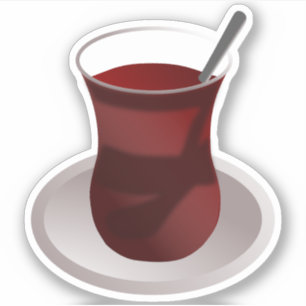 marokkanischer arabischer Tee aus dem Nahen Osten Aufkleber