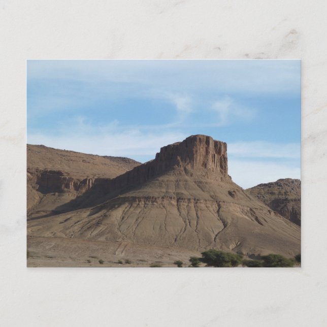 marokkanischer Berg Postkarte (Vorderseite)