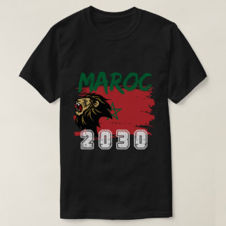 Marokkanischer Fußballfan T-Shirt