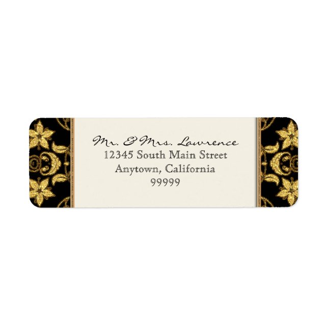 marokkanischer Glitzer für Weinflora Damaskus Feie (Vorne)