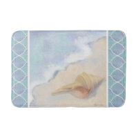 marokkanischer Laternenstrandstrand Seashell Blau