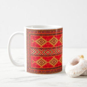 Marokkanischer Sonnenaufgang: Geometrische Boho-El Kaffeetasse