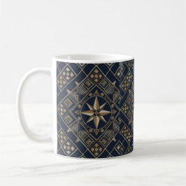 Marokkanischer Teppich Compass Star Kaffeetasse