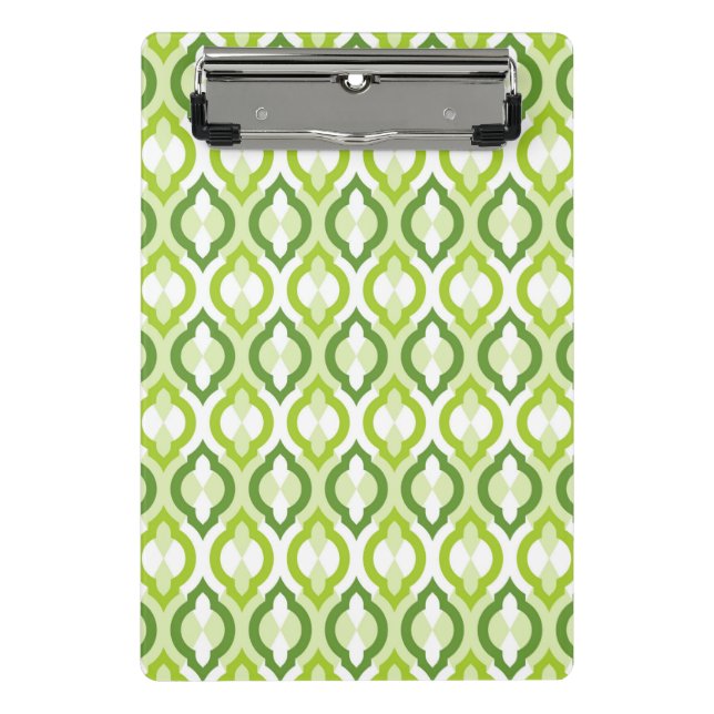 Marokkanisches Art-Muster Mini Klemmbrett (Vorderseite)