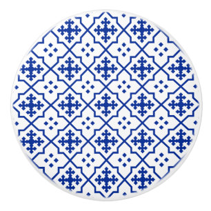 Marokkanisches Blau Keramikknauf