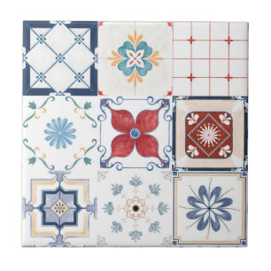 marokkanisches Flachmuster  Fliese