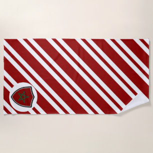 Marokkanisches Flaggenhandtuch Strandtuch